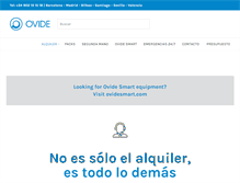 Tablet Screenshot of ovide.com